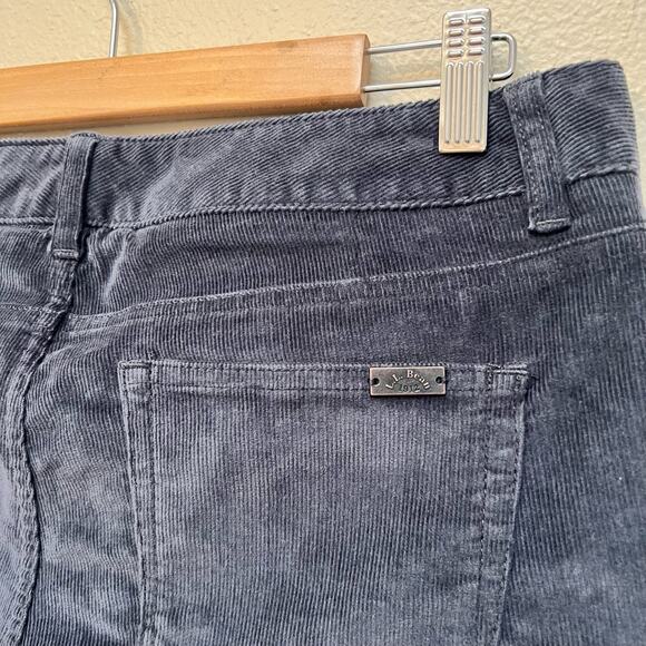 L.L. Bean Favorite Fit Gray Corduroy Straight Leg Pants Size 12 - Picture 2 of 5